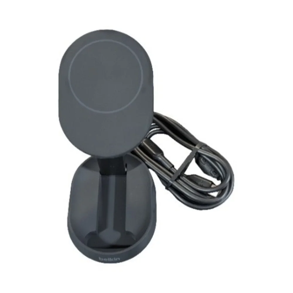Pp2U Belkin BoostCharge Pro QI2 15W‎ Magnetic Wireless Charging Stand Black USED